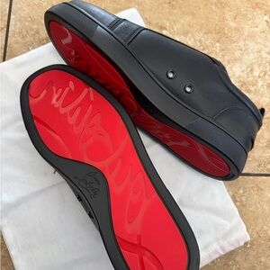 Black and Red Men's Shoes